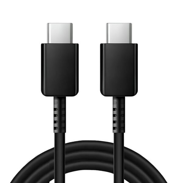 Type C to Type C 1M Fast Charging Cable for Android (Black)